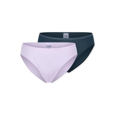 Taillenslip SCHIESSER "Modal Essentials", Damen, Gr. 38, Single Jersey, bunt (901, sortiert 1), Single Jersey, Obermaterial: 85% Modal, 15% Elasthan, körpernah, Unterhosen Taillenslip, Single Jersey, temperaturausgleichend