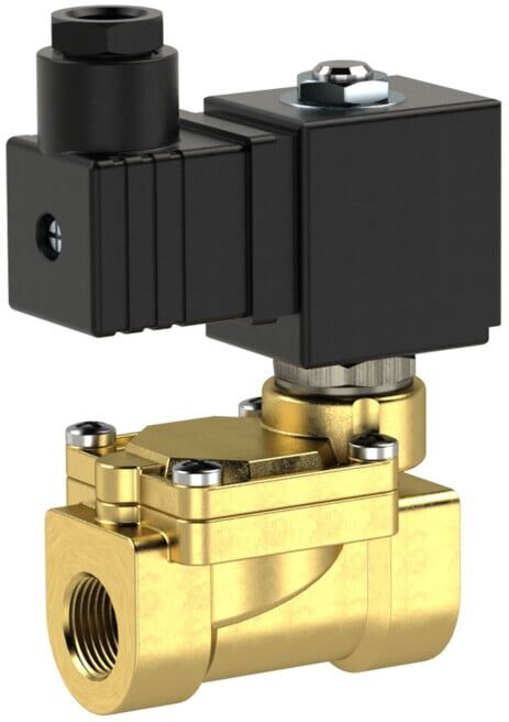 Riegler 2/2-MV,MS,NO,prévu,24V CC, 8W,NBR,G1,PN0,2-16bar (MV 1394 G)