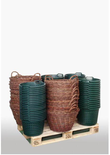 floraworld Panier de jardin en plastique et osier Classic FWDisplay (013221)