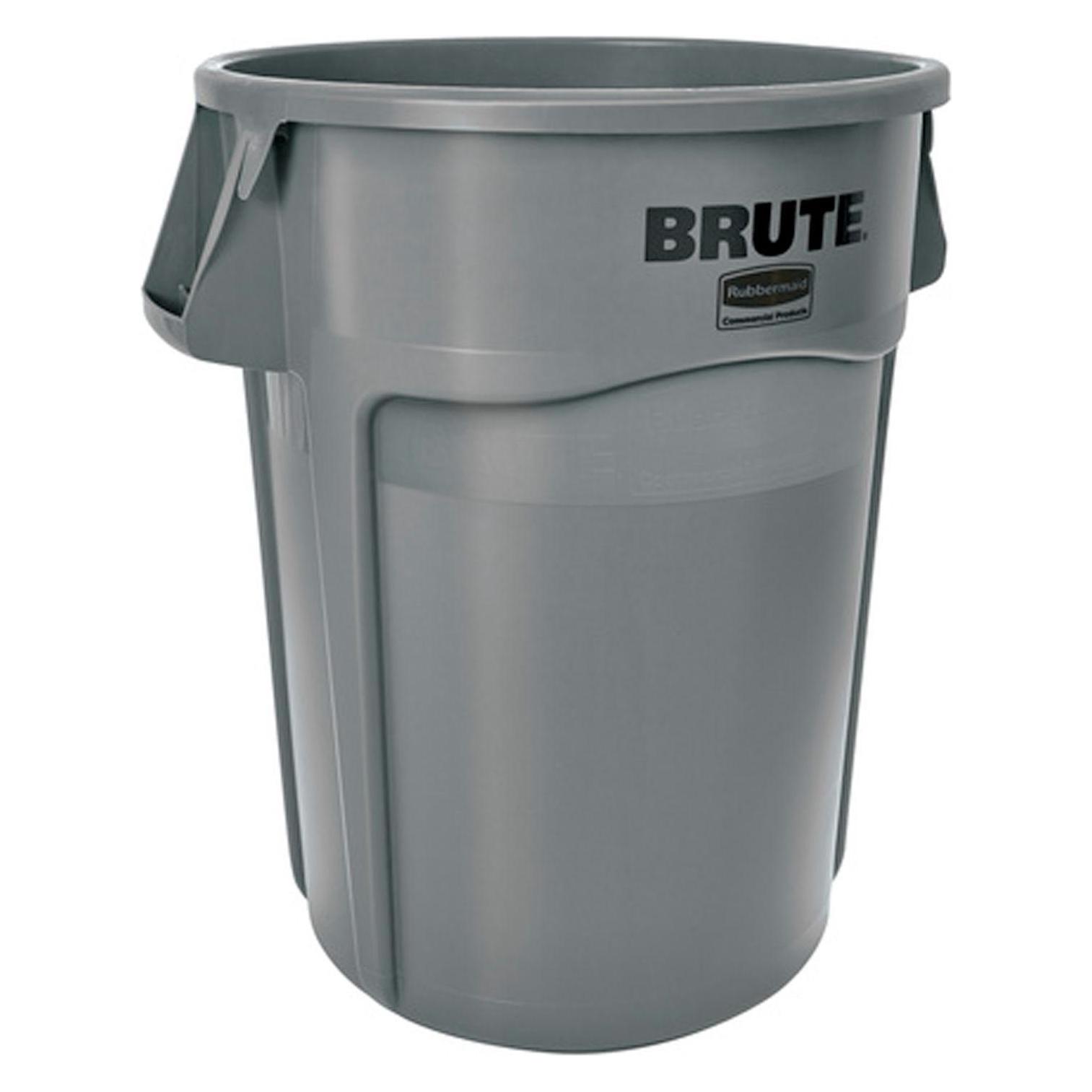 Rubbermaid BRUTE Container w/ Venting 166.5L (166.50 l) (FG264360GRAY)