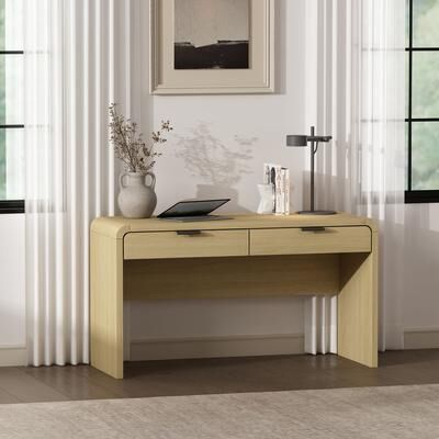 "Manhattan Comfort Grace 54"" Office Desk (2-Drawer)"