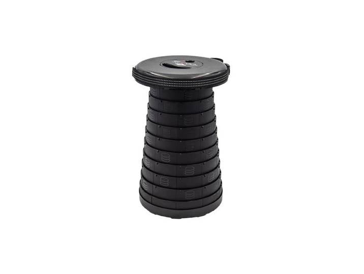 Hocker WEDO SITTOGO NXT Kunststoff , schwarz, B:26,2cm H:42cm T:26,2cm, Hocker, Hocker, Outdoor-Teleskophocker aus der Schublade