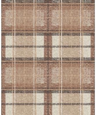 RoomMates Brown Tweed Plaid Peel and Stick Wallpaper