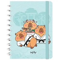 Lovely Story, Heft + Block, Capybara Japan A4 notebook (A4, Gepunktet)
