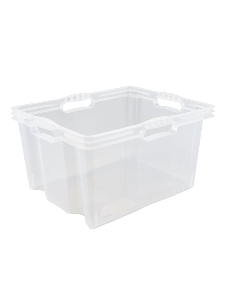 keeeper Aufbewahrungskiste "Franz" in Transparent - 24 l - onesize