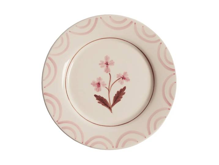 Pick a Poppy Cottage Flower assiette Light Pink, 28 cm