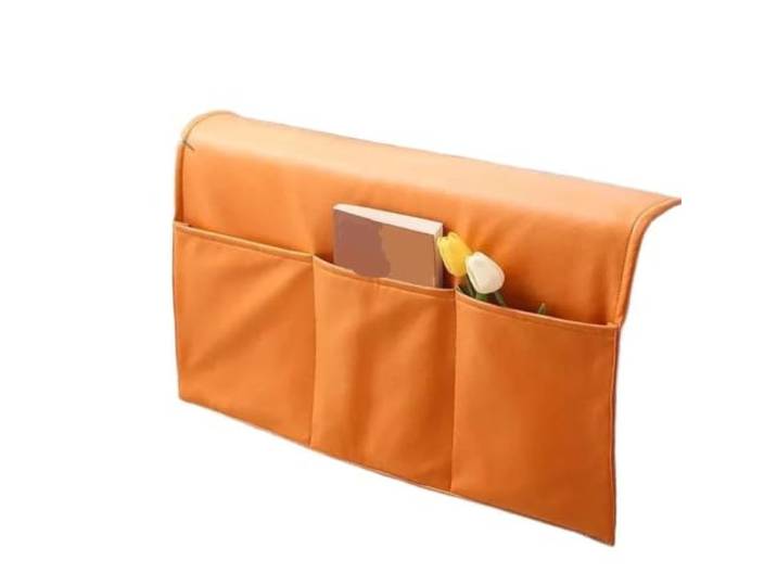 KJBDQQH Sofa Organizer Armlehne Aufbewahrungs-Organizer for Aufhängen, rutschfest(Orange)