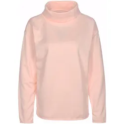 Under Armour, Damen, Sportshirt, Fleece Funnel Neck Trainingssweatshirt Damen (XS), Rosa
