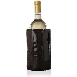 Vacu Vin Flaschenkühler Wine, Flaschenkühler, Schwarz