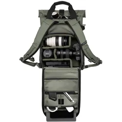 Wandrd PRVKE 15L Wasatch Green V4 (Fotorucksack, 15 l), Kameratasche, Grün