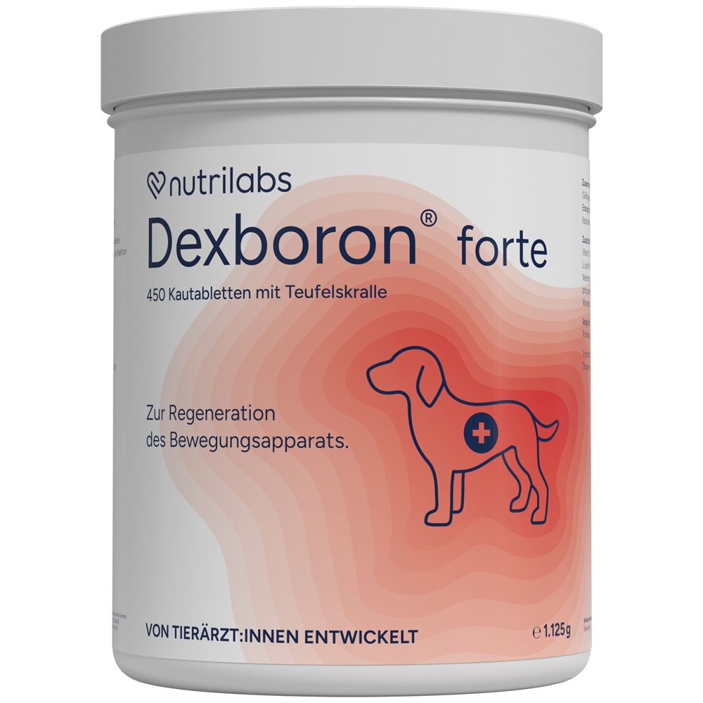 Dexboron forte Kautabletten f.Hunde 450 St