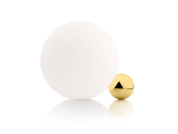 FLOS lampe de table COPYCAT (Or galvanis4 Carats - Aluminium et verre soufflé)