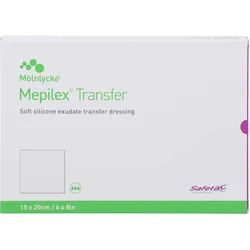 Mepilex Transfer Wundverband 15x20cm Steril 5 ST