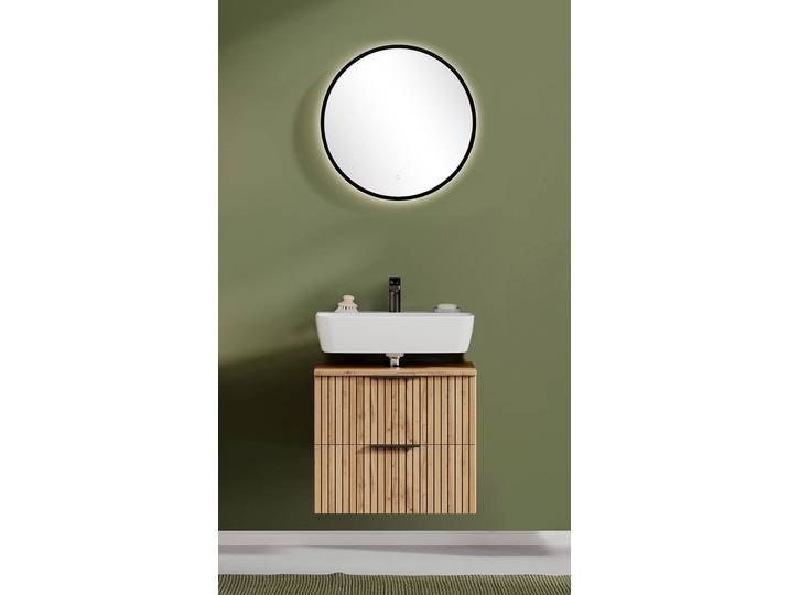 Badezimmerset 2-teilig WBU Typ B 60 x 200 x 35cm Braun/Beige