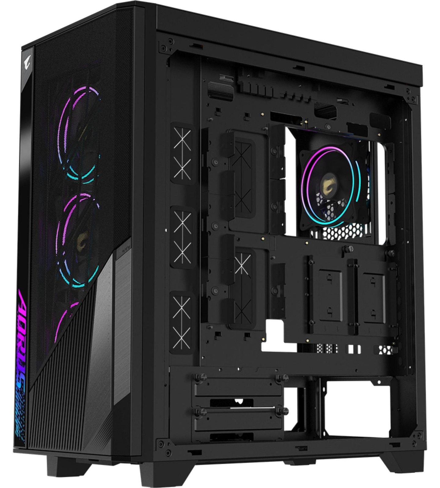 Gigabyte AORUS C500 Glass eATX computerbehuizing, zwart