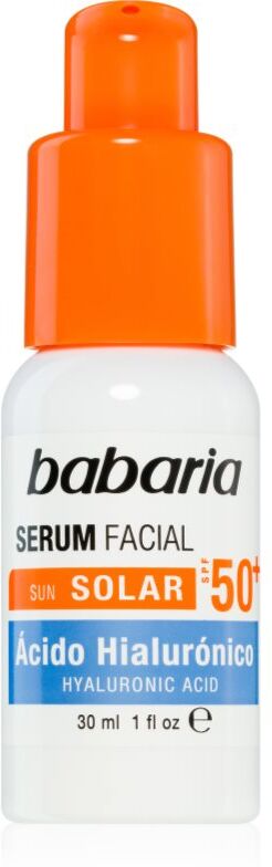 Babaria Sun Face sérum hydratant haute protection solaire SPF 50+ 30 ml
