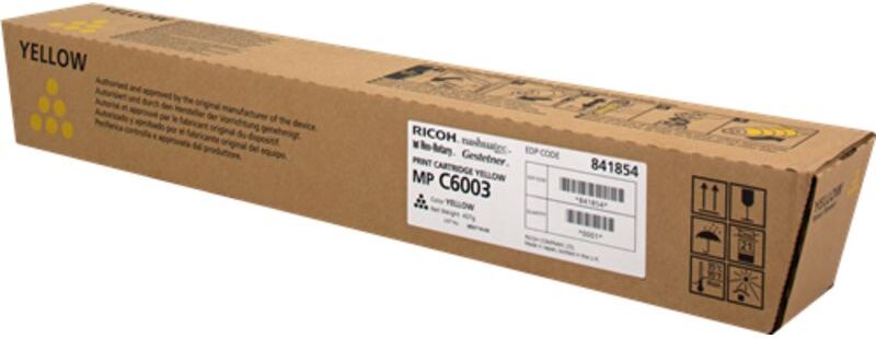 Ricoh 841854 (MP C6003) - Gelb - Toner