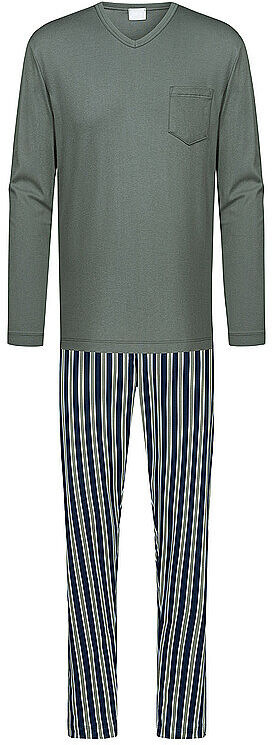MEY Pyjama grey hunter  grau   XL XL