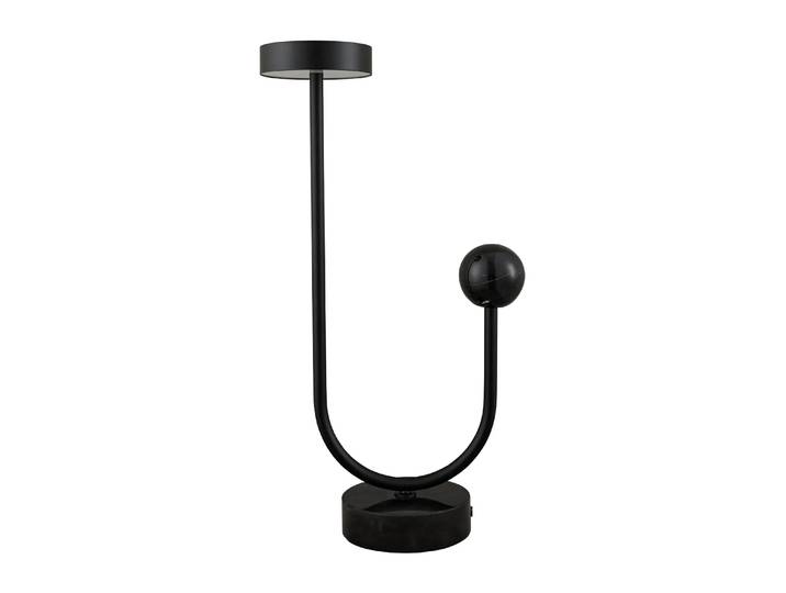 AYTM Lampe de table GRASIL 15x56 cm Noir/Noir