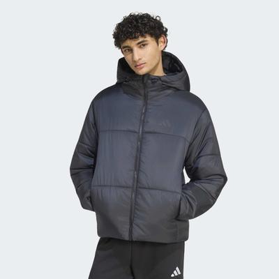 Outdoorjacke ADIDAS SPORTSWEAR "ESSENTIALS HIGHLOFT PUFFER, ISOLIERT", Herren, Gr. XXL, schwarz, Obermaterial: 100% Polyester, Jacken Outdoorjacke