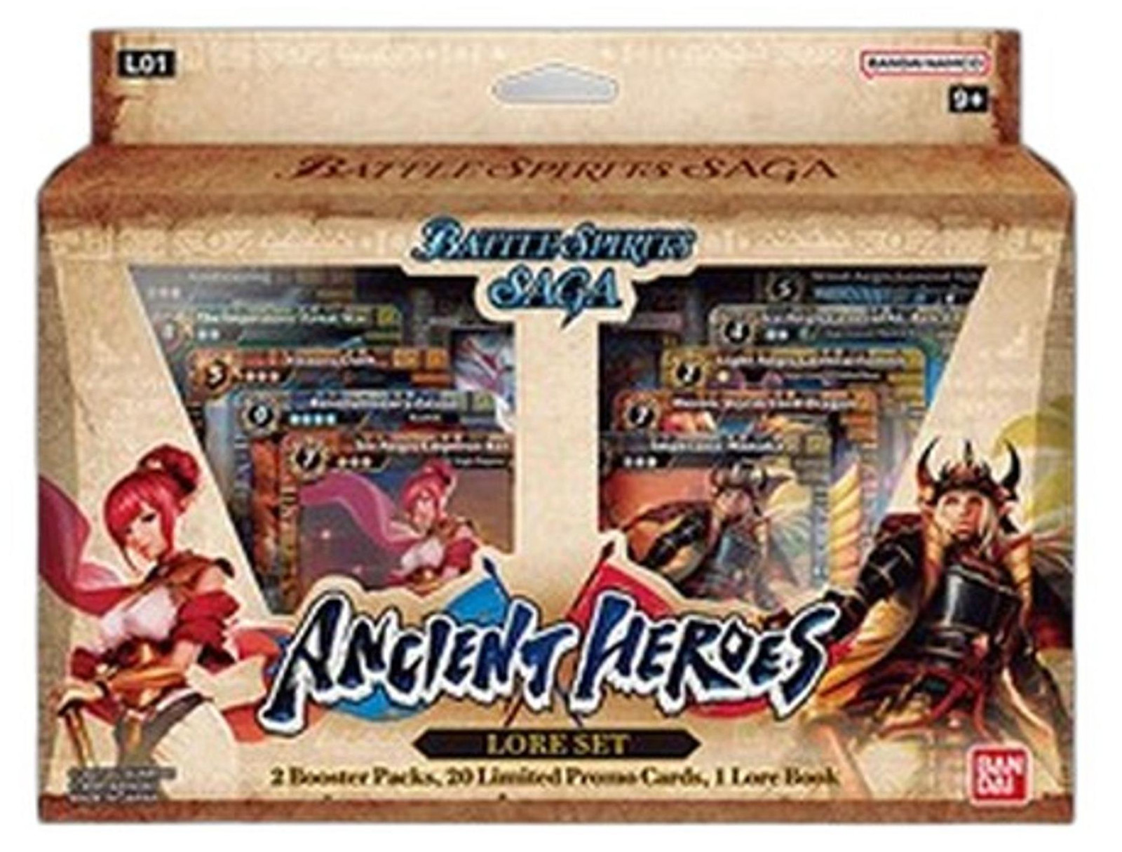 Bandai Battle Spirits Saga Lore Set Ancient Heroes