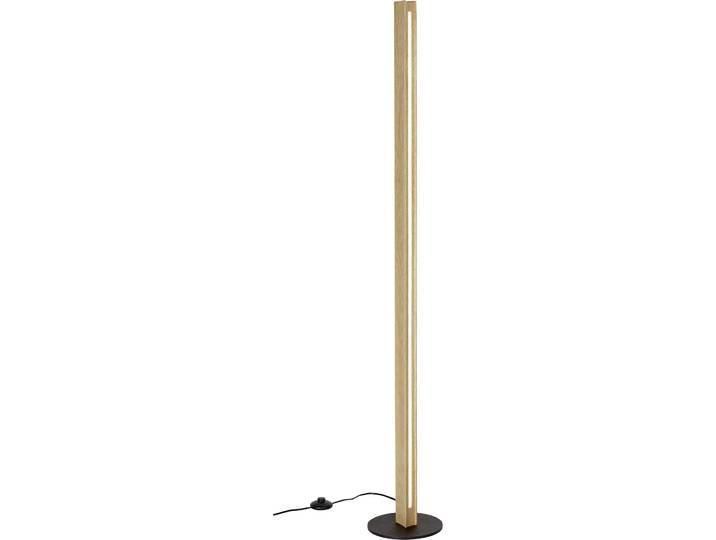 Stehlampe Clifton eiche Holz/Metall 2700 lm Dimmbar H 150 cm - LED - Lichtfarbe: Warmweiss - Stehlampe- LED Energiesparlampe