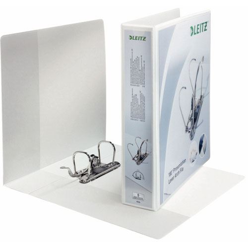 LEITZ 4226 Präsentationsordner weiß Kunststoff 6,5 cm DIN A4
