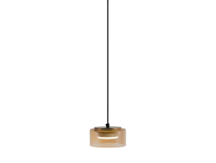 LED Design Hängelampe „Olaia“ 1-flammig Amber Schuller