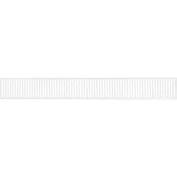 Abdeckgitter für Heizkörper DeLonghi PLATELLA/LINEAR Typ 21, Länge 1200 mm