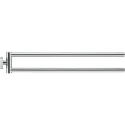 Duravit Karree Handtuchhalter 45cm, 2-armig, chrom, 0099581000