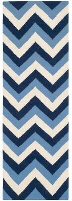SAFAVIEH Handmade Flatweave Dhurries Kristy Modern Wool Rug