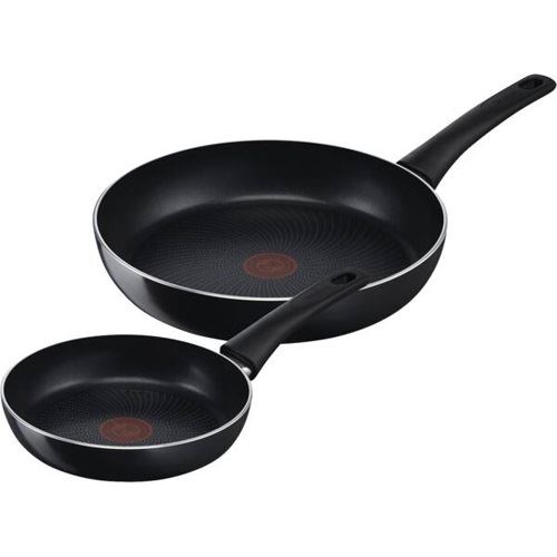 Tefal Pfannen-Set Generous Cook, 2-teilig (schwarz, Ø 28cm, Ø 20cm)