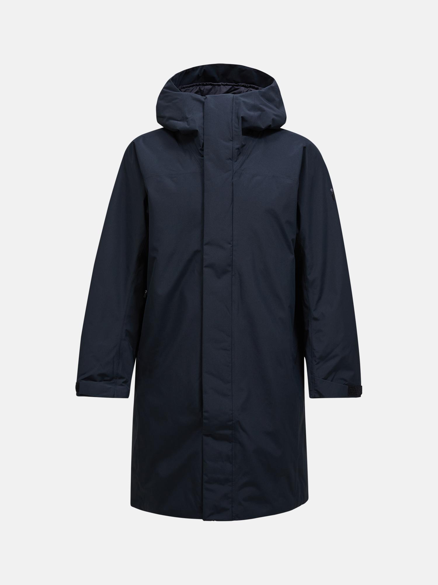 Treeline Insulated Parka Men L schwarz - black
