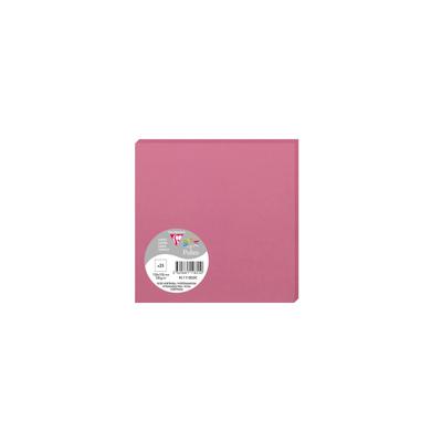 Pollen 250x Karte Pollen 135x135mm 25 Stück 210g - Hortensienrosa 111855C