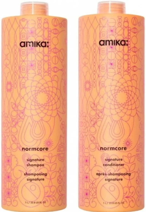 amika normcare Signature Shampoo 1000ml & normcare Signature Condition