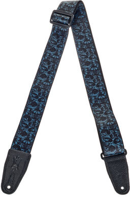 Levys "Poly Strap 2" B&G Skulls" Schwarz und Grey