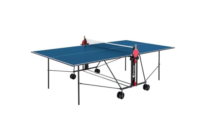Sponeta - Tabelle Tabelle - Kompaktes Tischtenpong -Tisch - Innenausstattung - Blau und Schwarz