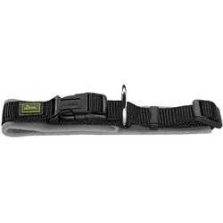 Hunter Neopren Vario Plus Schwarz/Grau | 40-45cm x 20mm Hundeleine