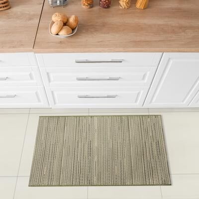 Liora Manne Lush Decor Miranda Tweed Stripe Indoor/Outdoor Rug