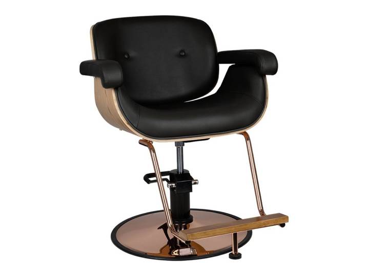 Gabbiano Friseurstuhl Friseurstuhl Venedig schwarz