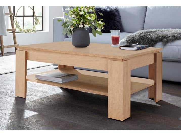 Couchtisch OTTO HOME FCT , braun (eiche), B:110cm H:45cm T:70cm, Tische, Couchtisch, Breite 110 cm