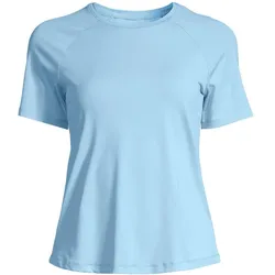 Casall, Damen, Sportshirt, Damen Essential Tee blau (S), Blau