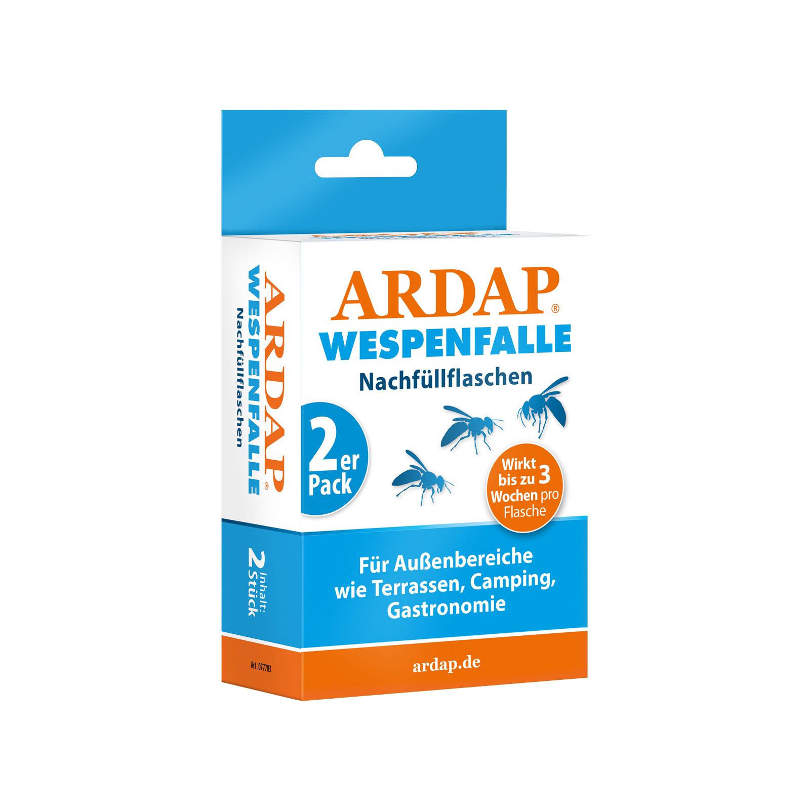 Ardap Wespenfalle Nachfüller 2x125 ml Keine Angabe