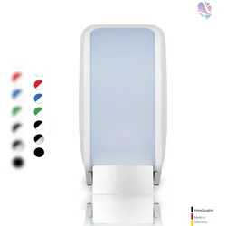 Blanc HYGIENIC Toilettenpapierspender Doppelrollen, Blanc Cosmos, unschlagbar ergiebig, abschließbar, autom. Rollenwechsel, Restrollenfunktion