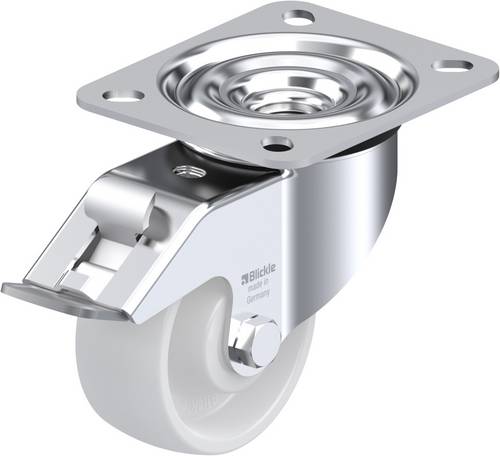 Blickle 498840 LE-PO 75R-FI Lenkrolle mit Feststeller Rad-Durchmesser: 75mm Tragfähigkeit (max.): 150kg 1St.