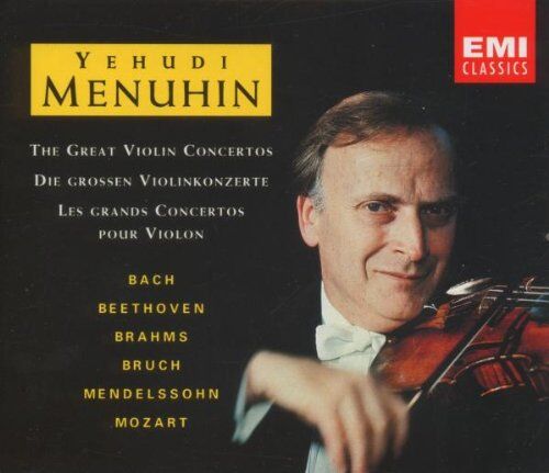Yehudi Menuhin - Yehudi Menuhin spielt große Violinkonzerte - Preis vom 09.10.2026 07:28:09 h