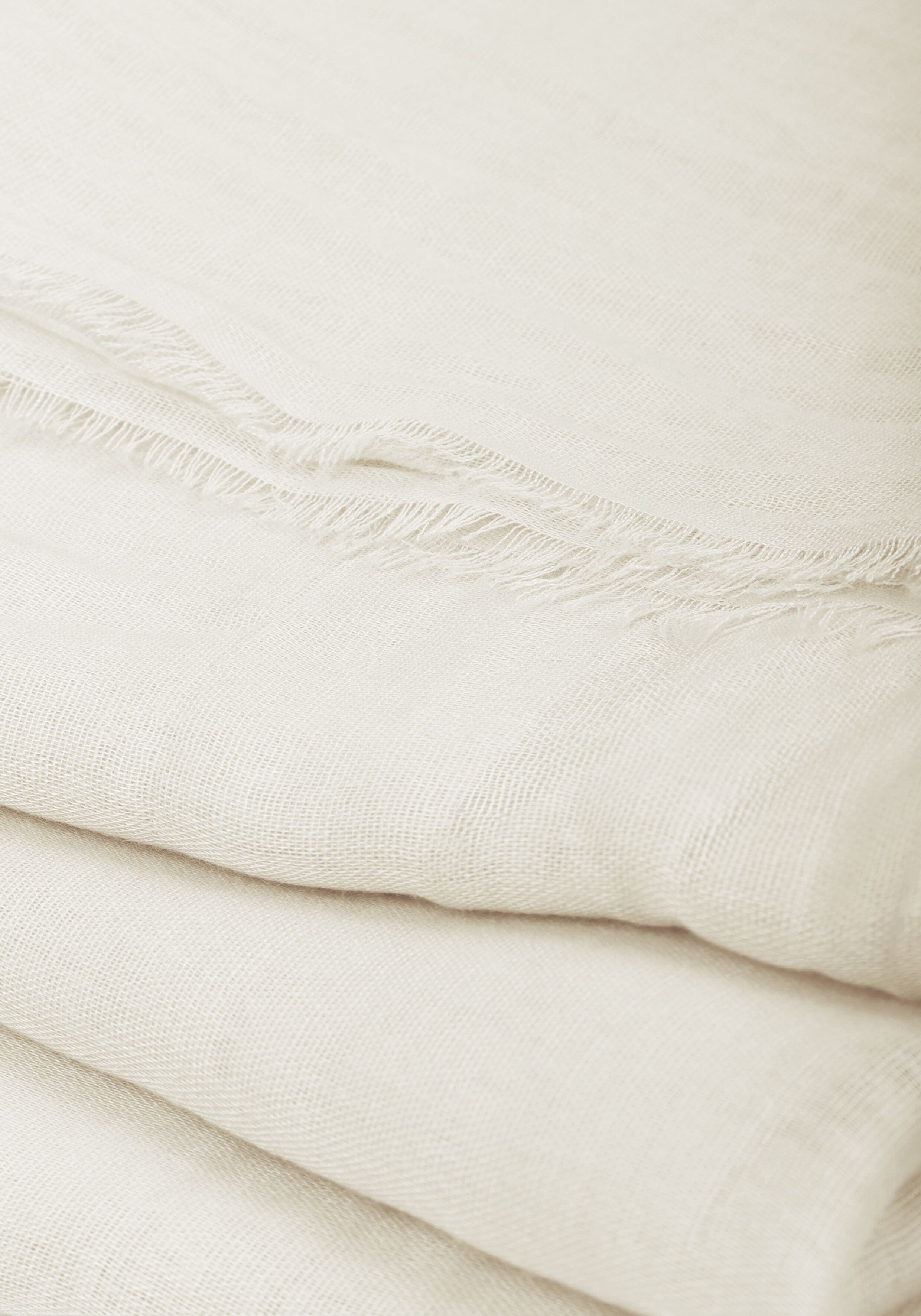 Modeschal CAPELLI NEW YORK, Damen, weiss (ivory), Polyester, Modetücher Modeschal ivory Einheitsgröße