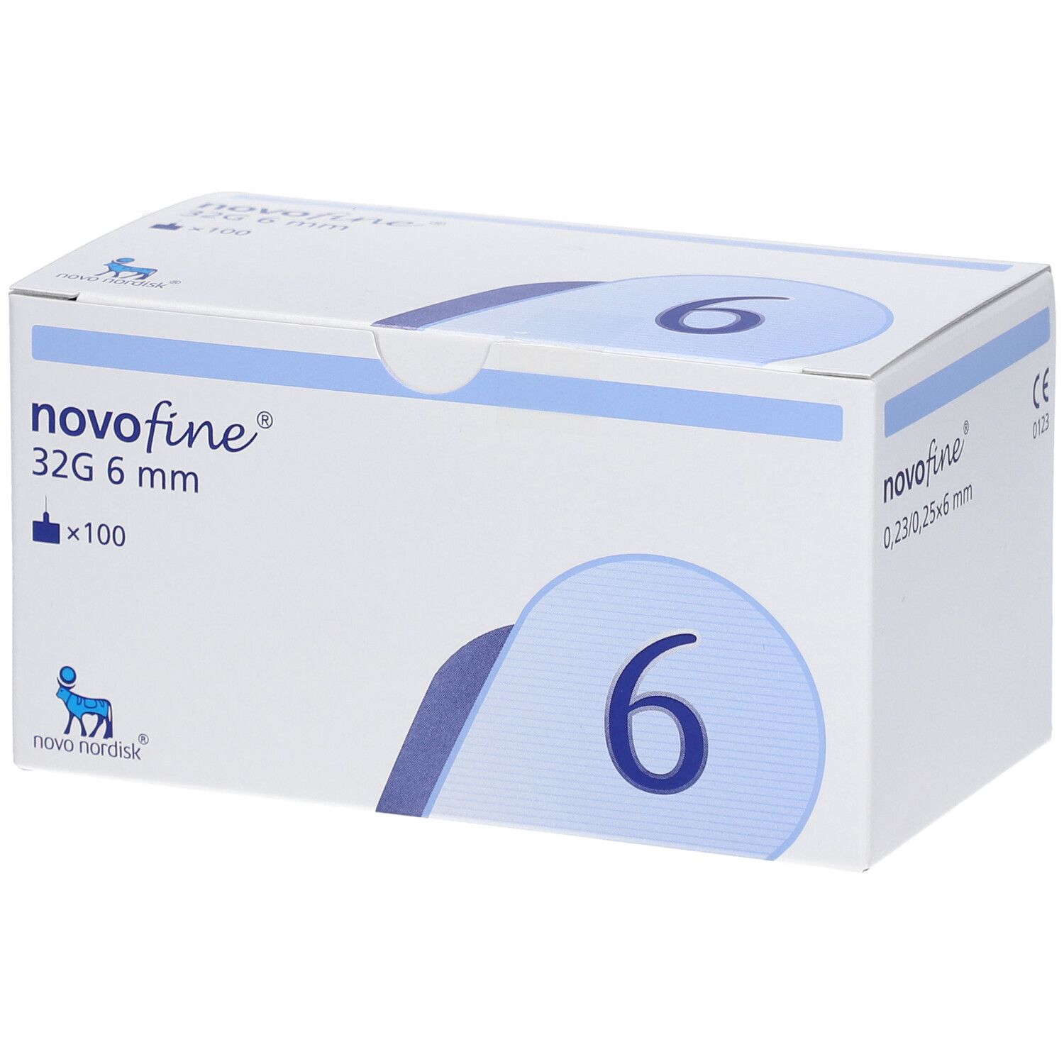 Novofine Nadeln 32 G 6 mm 100 St Kanüle