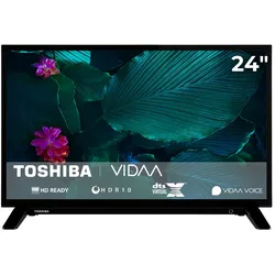 Toshiba 24WV2F63DAZ Fernseher 24 Zoll Smart TV VIDAA HD-ready HDR TV mit Triple-Tuner, LED TV (2026)