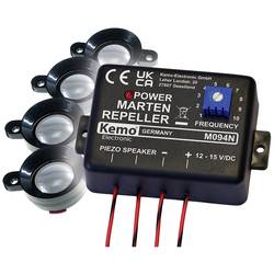 Kemo M094 Ultraschall-Marderabwehr mit Optikschutz, abgesetzte Lautsprecher 1 St.